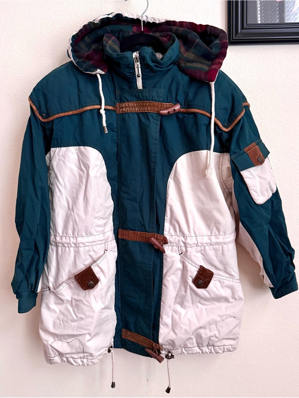 RARE VINTAGE - River Edge Men's Ski Jacket with Hood